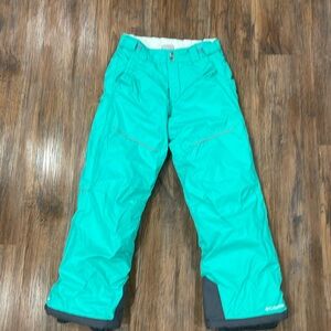 Girls Colombia snow pants